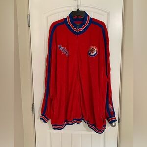 Vintage Reebok Hardwood Classics New Orleans Buccaneers Warm Up Jacket 4Xl